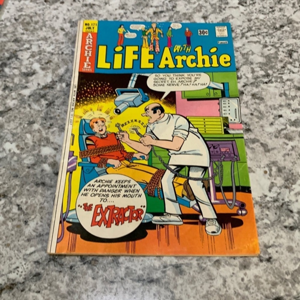 Life With Archie #171 1976-Dentist torture bondage cover - Picture 11 of 12